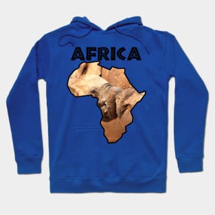 Africa Wildlife Continent Elephant Tug of War Hoodie